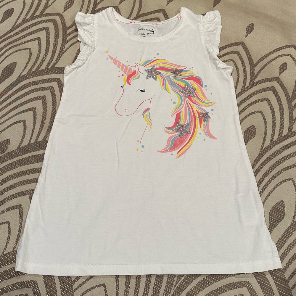 Cynthia Rowley Girls Top - color: white - size:7/8